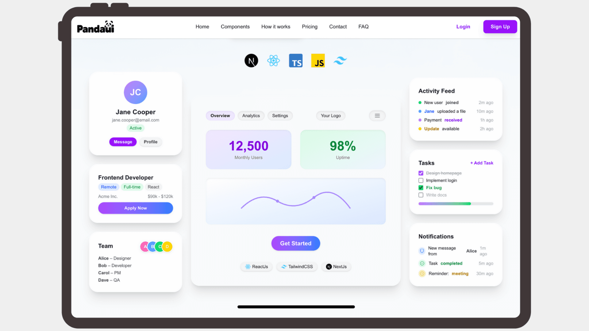 PandaUI — Documentation
